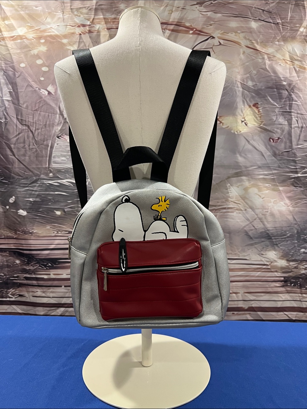 Bioworld Black Backpack/purse with Interior Logo Label